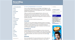 Desktop Screenshot of beursblog.typepad.com