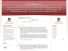 Tablet Screenshot of carisbloggers.typepad.com