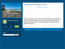 Tablet Screenshot of alexandradaddarionude1.typepad.com