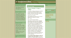 Desktop Screenshot of hanginghornvillage.typepad.com