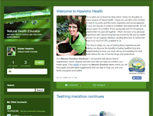 Tablet Screenshot of naturalhealtheducator.typepad.com