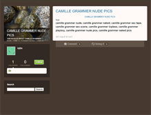 Tablet Screenshot of camillegrammernudepics.typepad.com