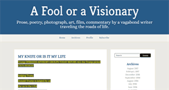 Desktop Screenshot of afooloravisionary.typepad.com