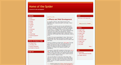 Desktop Screenshot of homeofthespider.typepad.com