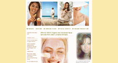 Desktop Screenshot of dawnlorraineskincareblog.typepad.com