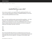 Tablet Screenshot of fistman.typepad.com
