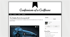 Desktop Screenshot of confessionsofacoiffeuse.typepad.com