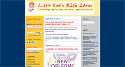 Desktop Screenshot of littleredsbigideas.typepad.com