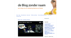 Desktop Screenshot of blogzondernaam.typepad.com