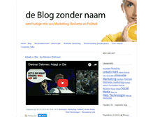 Tablet Screenshot of blogzondernaam.typepad.com