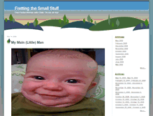 Tablet Screenshot of frettingthesmallstuff.typepad.com