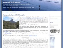 Tablet Screenshot of maverickphilosopher.typepad.com