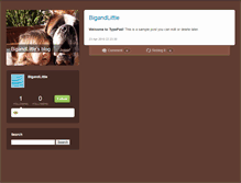 Tablet Screenshot of bigandlittle.typepad.com