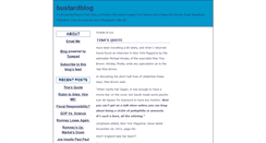 Desktop Screenshot of bustardblog.typepad.com