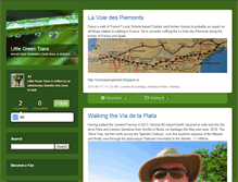 Tablet Screenshot of littlegreentracs.typepad.com