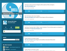 Tablet Screenshot of discountwiigame.typepad.com