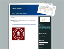 Tablet Screenshot of livindesklife.typepad.com
