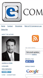 Mobile Screenshot of ecommercelaw.typepad.com