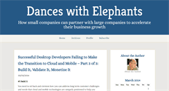 Desktop Screenshot of dances-with-elephants.typepad.com