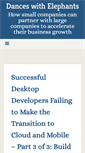 Mobile Screenshot of dances-with-elephants.typepad.com