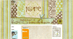 Desktop Screenshot of inspireonlinemagazine.typepad.com