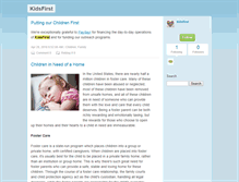 Tablet Screenshot of kidsfirst.typepad.com