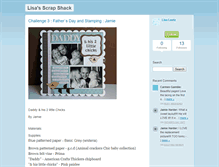 Tablet Screenshot of lisasscrapshack.typepad.com