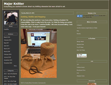 Tablet Screenshot of majorknitter.typepad.com