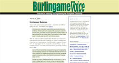 Desktop Screenshot of burlingamevoice.typepad.com