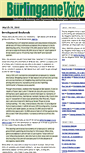 Mobile Screenshot of burlingamevoice.typepad.com