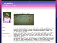 Tablet Screenshot of lisaarchinal.typepad.com