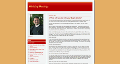 Desktop Screenshot of ministrymusings.typepad.com