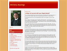 Tablet Screenshot of ministrymusings.typepad.com