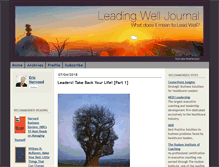 Tablet Screenshot of livingwelljournal.typepad.com