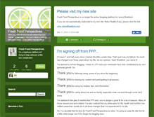 Tablet Screenshot of freshfoodperspectives.typepad.com