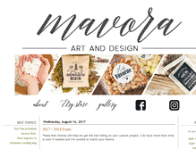 Tablet Screenshot of mavora.typepad.com