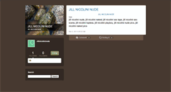 Desktop Screenshot of jillnicolininude.typepad.com