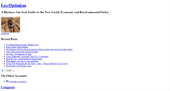 Desktop Screenshot of ecooptimist.typepad.com