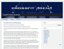 Tablet Screenshot of crossfitarena.typepad.com