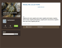 Tablet Screenshot of angelinajolieporn.typepad.com