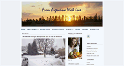 Desktop Screenshot of fromargentinawithlove.typepad.com