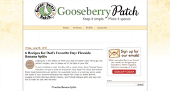 Desktop Screenshot of gooseberrypatch.typepad.com