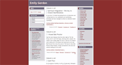 Desktop Screenshot of emilygordon.typepad.com