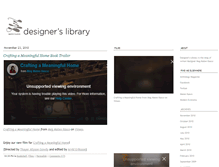 Tablet Screenshot of designerslibrary.typepad.com