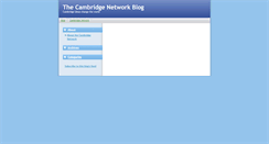 Desktop Screenshot of cambridgenetwork.typepad.com