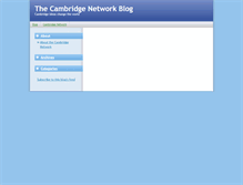 Tablet Screenshot of cambridgenetwork.typepad.com