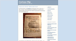 Desktop Screenshot of curiousflip.typepad.com