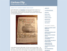 Tablet Screenshot of curiousflip.typepad.com