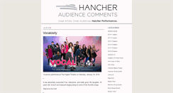 Desktop Screenshot of hancher.typepad.com