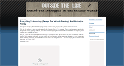 Desktop Screenshot of outsidetheline.typepad.com